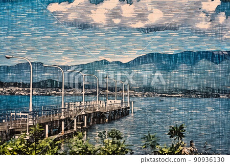  Biwa lake 90936130