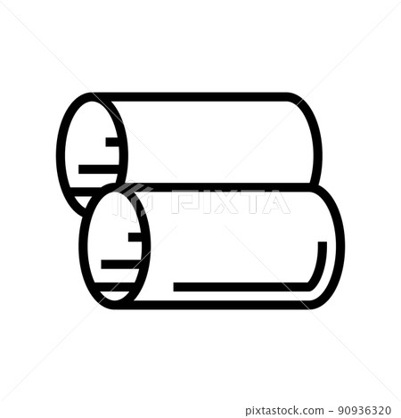 cannelloni pasta line icon vector illustration cannelloni pasta line icon vector illustration 90936320