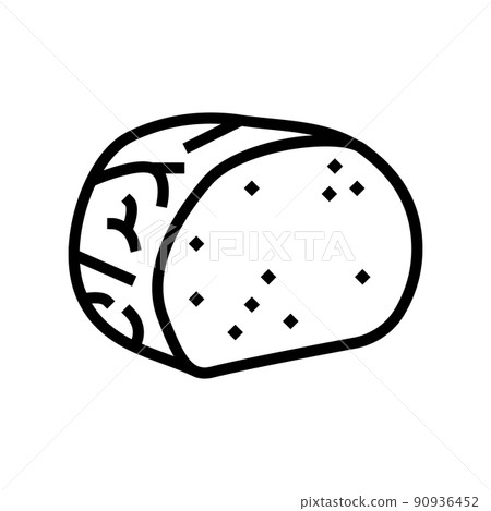ham beef line icon vector illustration ham beef line icon vector illustration 90936452