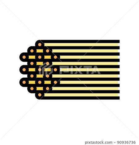 spaghetti pasta color icon vector illustration spaghetti pasta color icon vector illustration 90936736