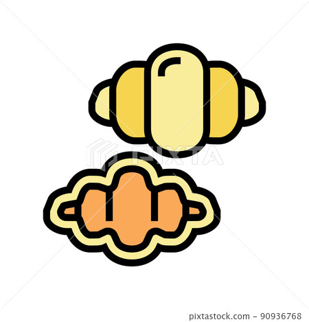 gnocchi pasta color icon vector illustration 90936768