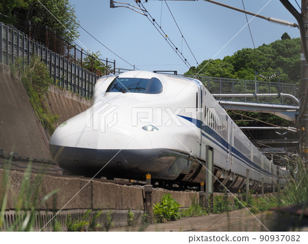 關原的高架新幹線 N700A 關原的高架新幹線 N700A 90937082