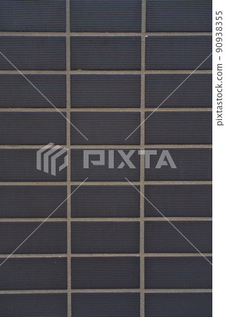 Black tile wall background material Black tile wall background material 90938355