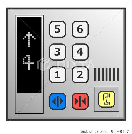電梯操作面板可上下移動到各樓層 90940127