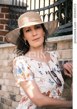 beautiful middle-aged woman beautiful middle-aged woman 90940573