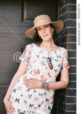 beautiful middle-aged woman beautiful middle-aged woman 90940574