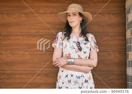 beautiful middle-aged woman beautiful middle-aged woman 90940576