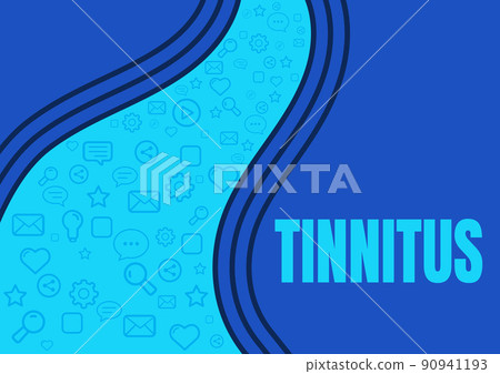 Handwriting text Tinnitus. Business approach A ringing or music and similar sensation of sound in ears Icons symbolizing online communication colleagues achieving teamwork. Handwriting text Tinnitus. Business approach A ringing or music and similar sensation of sound in ears Icons symbolizing online communication colleagues achieving teamwork. 90941193