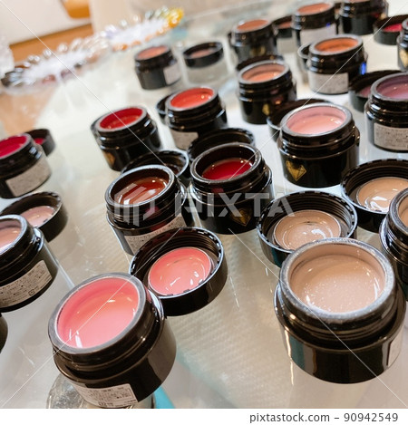 Nail salon scenery Lots of gel nails Nail salon scenery Lots of gel nails 90942549