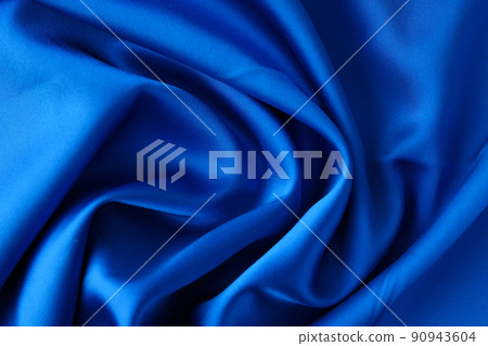 Dark blue fabric cloth texture for background and design art work 90943604