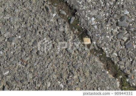 Cracked asphalt Cracked asphalt 90944331