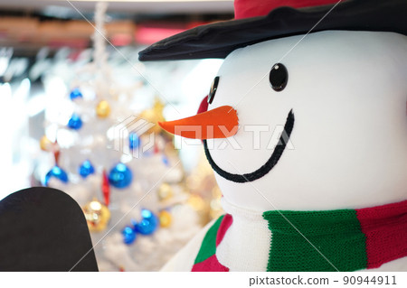 Snowman, Christmas and New year decoration. Snowman, Christmas and New year decoration. 90944911