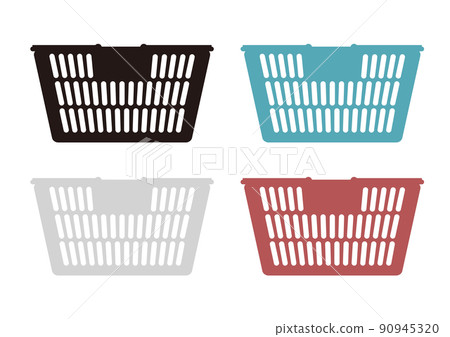 Illustration material of shopping cart 90945320