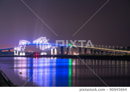 《東京》門橋夜景/交通物流圖 《東京》門橋夜景/交通物流圖 90945664