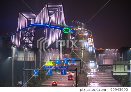 《東京》門橋夜景/交通物流圖 90945690