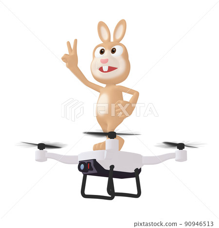 生肖插圖素材兔子字符(1_4)和平標誌無人機 生肖插圖素材兔子字符(1_4)和平標誌無人機 90946513