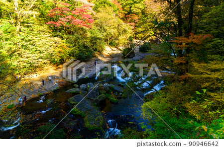 菊池峽谷“紅葉風光”街景 菊池峽谷“紅葉風光”街景 90946642