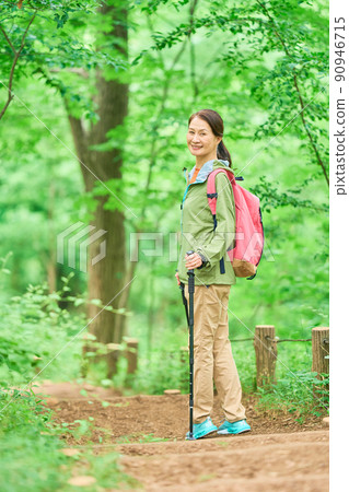 Senior mountain girl image Senior mountain girl image 90946715