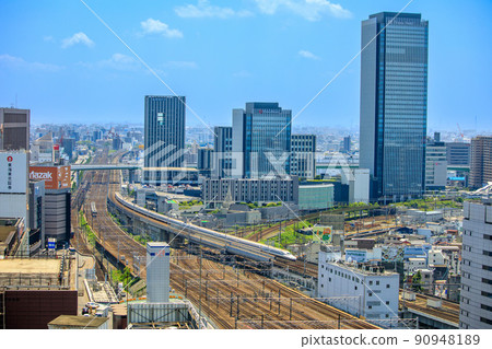 Looking toward Sasashima Live 21 from JR Central Towers, Nagoya 90948189