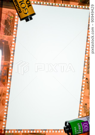 Films, negatives, silver halide cameras, retro cameras Films, negatives, silver halide cameras, retro cameras 90949429