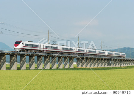 Hokuetsu Express Hokuhoku Line Kubiki-Saigata Hokuetsu Express 681 series N01 + N11 formation Hakutaka Hokuetsu Express Hokuhoku Line Kubiki-Saigata Hokuetsu Express 681 series N01 + N11 formation Hakutaka 90949715