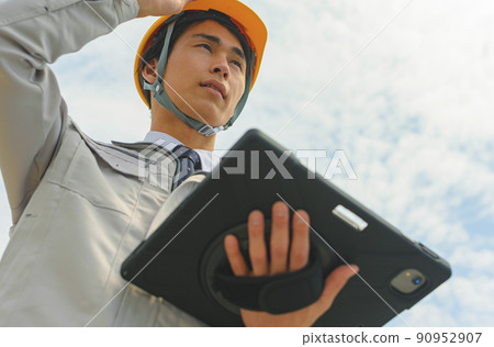 工作服的男人，工作版 90952907