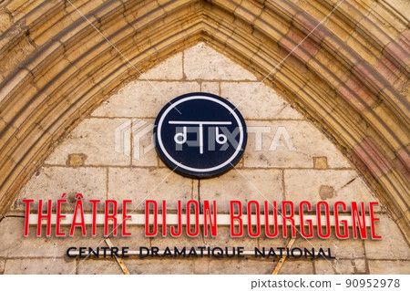 France, Dijon, Facade of the Dijon Bourgogne theater France, Dijon, Facade of the Dijon Bourgogne theater 90952978