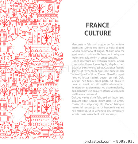 France Line Pattern Concept France Line Pattern Concept 90953933