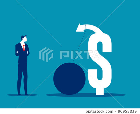 Prevents the dollar sign from growing. ron ball is tied to the rising dollar sign 90955839