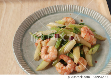 芹菜蝦仁（家常菜） 90956465
