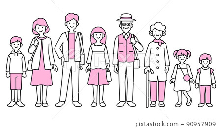 3代家庭出遊8人 90957909