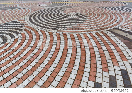 A sidewalk tile 90958622