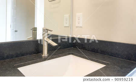 Pano Bathroom sink with granite countertop and single faucet Pano Bathroom sink with granite countertop and single faucet 90959219