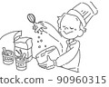 享受黑白糕點師 90960315