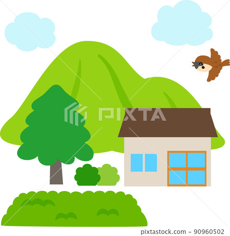 Idyllic country house Idyllic country house 90960502