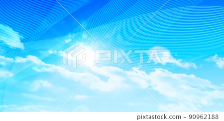 天空科技雲背景 90962188