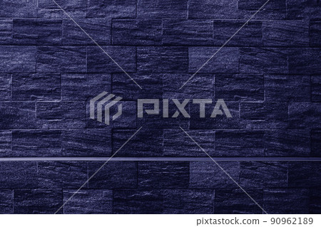 Phantom Blue background of cement or brick flooring from staining 90962189