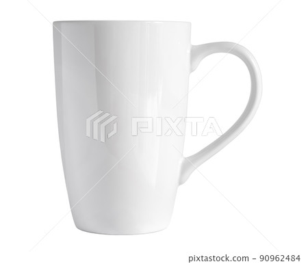 white coffee cup isolated ceramic cup on white background and clipping path white coffee cup isolated ceramic cup on white background and clipping path 90962484