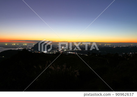 Sunset, Noeul Gunsan Oreum, Observatory, View, Oreum, Climbing, Walking, Sunset, Noeul Gunsan Oreum, Observatory, View, Oreum, Climbing, Walking, 90962637