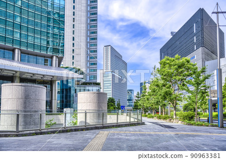 東京都市風景新橋/汐留 90963381