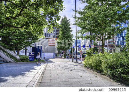 東京都市風景新橋/汐留 90965615