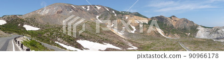 淨土平火山荒野 夢幻般的風景 人氣絕景 道路 淨土平火山荒野 夢幻般的風景 人氣絕景 道路 90966178