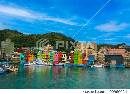 Taiwan Keelung Masahama Port Exit Color Shop 90966634