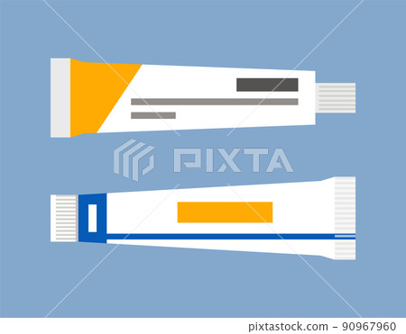 Ointments and Lotions in Tubes Vector Illustration Ointments and Lotions in Tubes Vector Illustration 90967960