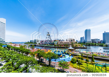 橫濱市港未來入境 90968694