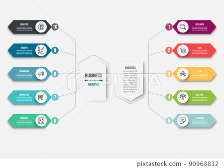 Infographic template business concept with diagram. Infographic template business concept with diagram. 90968812