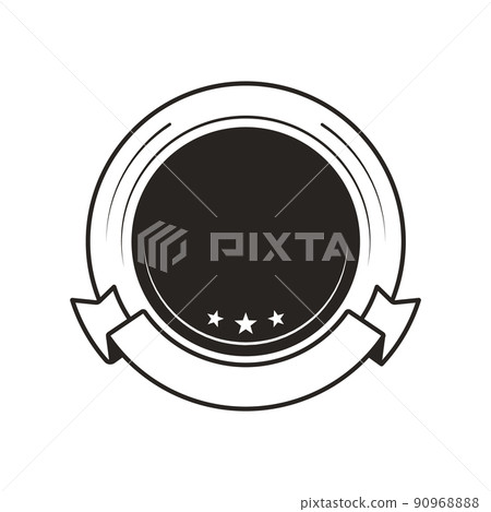 Medal for Win Blank Template Round Monochrome Logo Medal for Win Blank Template Round Monochrome Logo 90968888