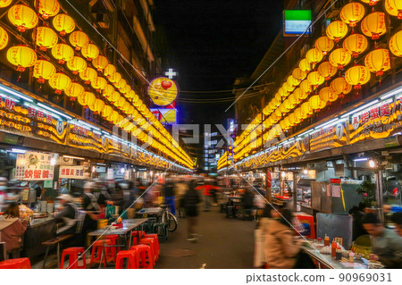 基隆夜市,基隆,台灣 基隆夜市,基隆,台灣 90969031