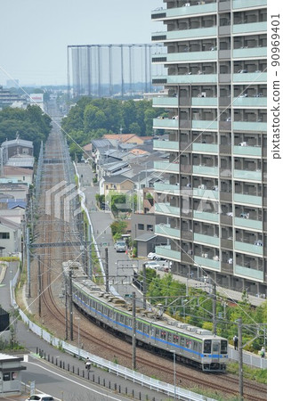 東武野田線前往流山大高森站 東武野田線前往流山大高森站 90969401