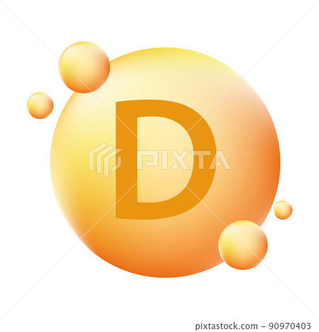 Vitamin D shining pill capsule icon vector beauty treatment nutrition skin care concept for graphic design, logo, website, social media, mobile app, UI illustration Vitamin D shining pill capsule icon vector beauty treatment nutrition skin care concept for graphic design, logo, website, social media, mobile app, UI illustration 90970403